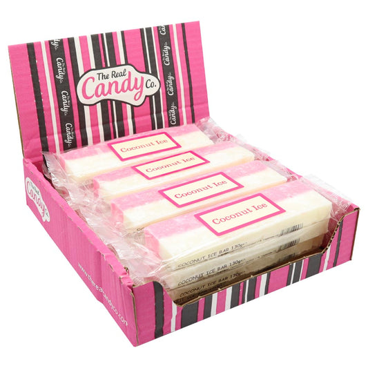 The Real Candy Co. Coconut Ice Bar 130g