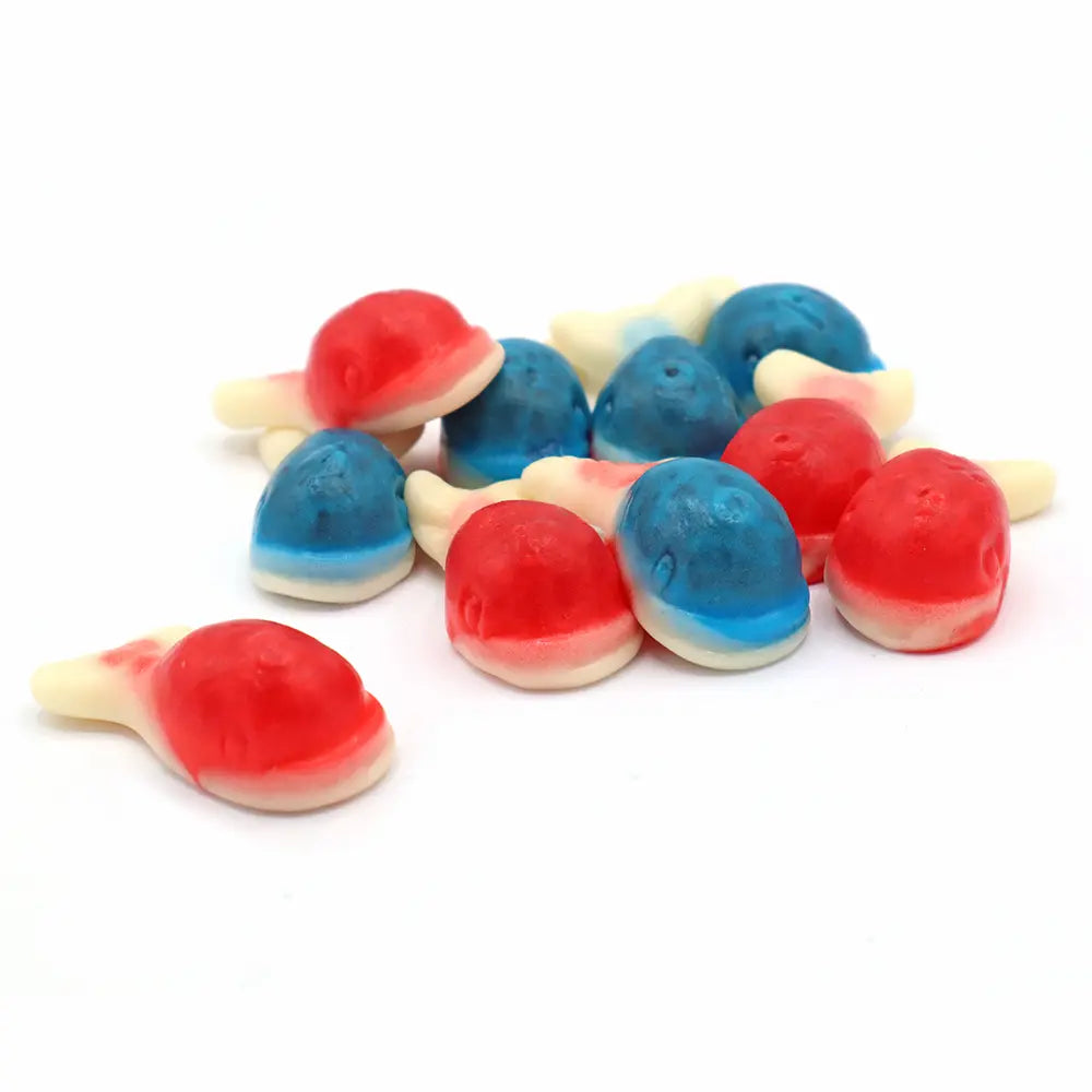 jelly filled whales (100g)