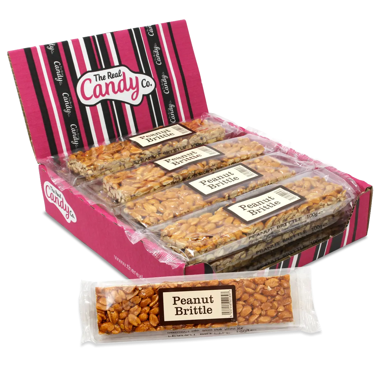 The Real Candy Co. Peanut Brittle Bar