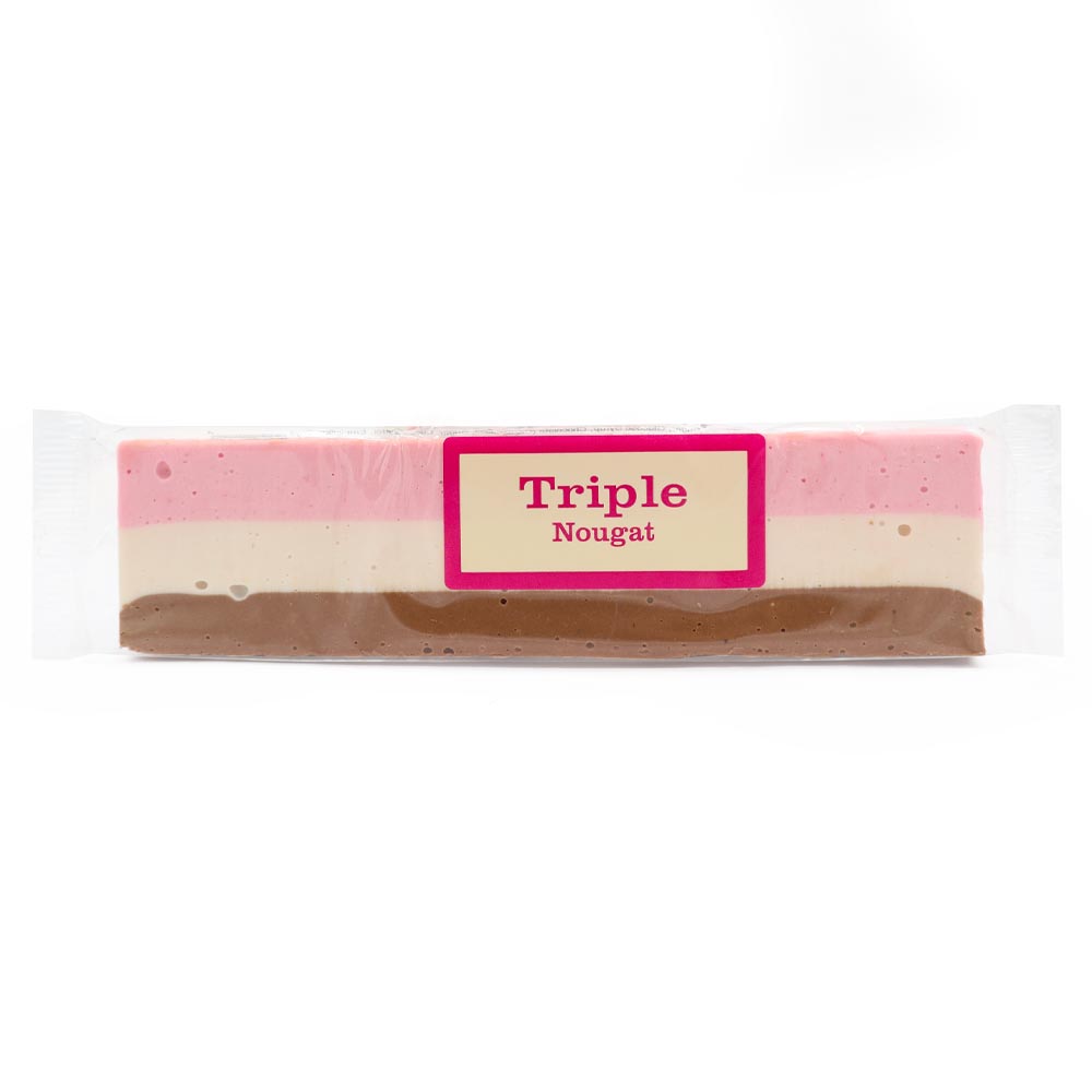 The Real Candy Co. Triple Nougat Bars 130g